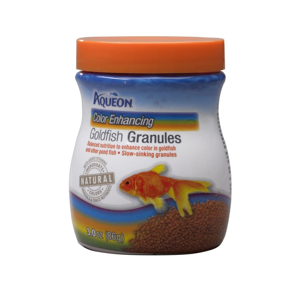 Aqueon Color Enhancing Goldfish Granules – Bay Bridge Aquarium