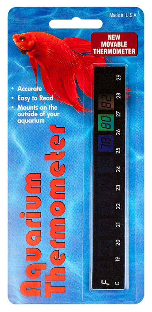 Liquid Crystal Aquarium Thermometer – Bay Bridge Aquarium