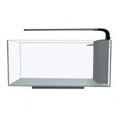 JBJ Rimless Desktop Aquarium - 10G Flat Panel Penninsula with 9W LED - Bay Bridge Aquarium and Pet