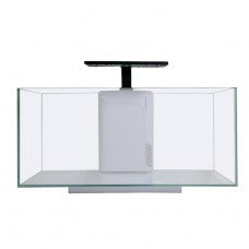 JBJ Rimless Desktop Aquarium - 10G Flat Panel with 10W LED - Bay Bridge Aquarium and Pet
