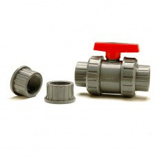 Red Flag PVC True Union Ball Valve - Bay Bridge Aquarium and Pet