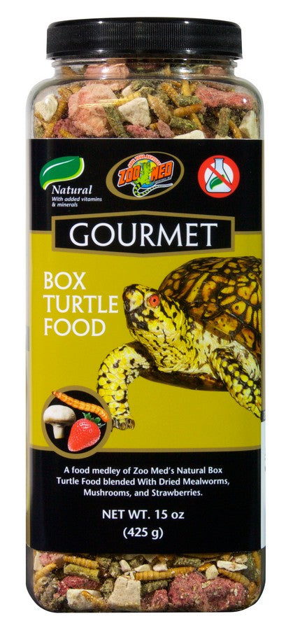 Zoo Med Gourmet Box Turtle Food Bay Bridge Aquarium