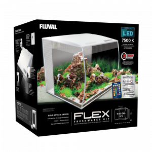 Fluval Flex Aquarium Kit 15 US GALLON