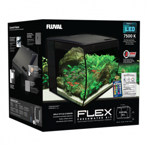 Fluval Flex Aquarium Kit 9 US GALLON