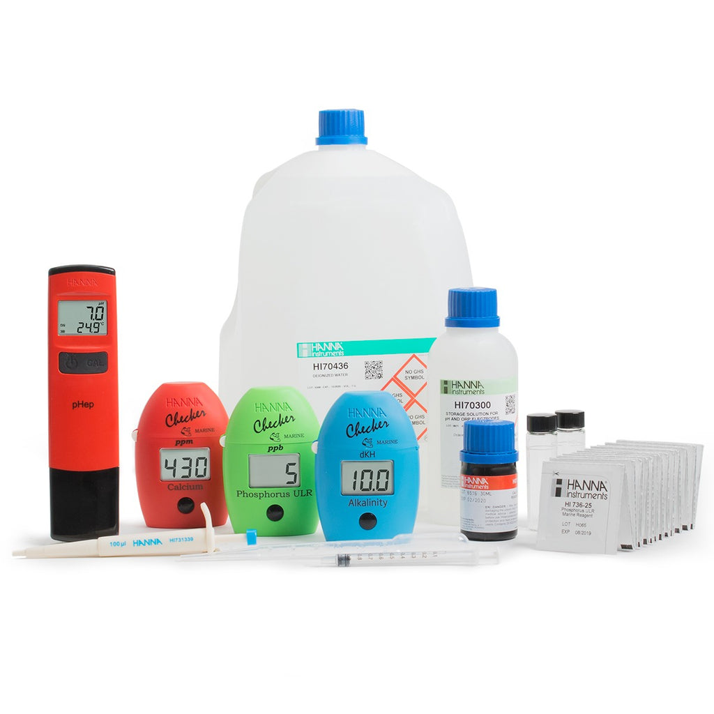 Image showcasing Hanna Instruments Reef Professional Kit – Bay Bridge Aquarium
