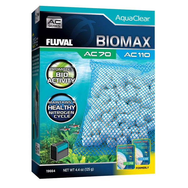 Fluval BIOMAX for AC70/AC110 Power Filter (4.4 oz / 125 g) - Bay Bridge Aquarium