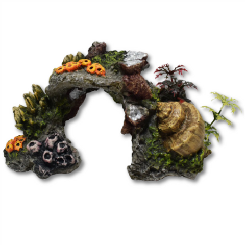Hikari Resin Ornament Arch w/ Coral