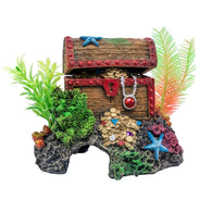 GloFish Treasure Chest Air Pump Aquarium Ornament