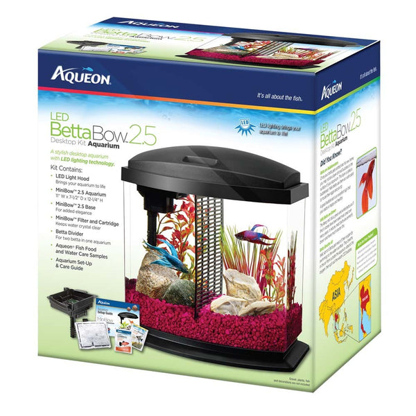 Aqueon Betta Bow 2.5 Aquarium Kit - Bay Bridge Aquarium and Pet