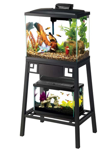 Aqueon Forge Metal Aquarium Stand Bay Bridge Aquarium