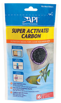 API Super Activated Carbon Pouch - Bay Bridge Aquarium and Pet