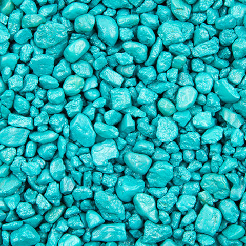 Estes Spectrastone Aquarium Gravel - Turquoise
