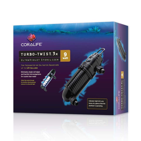 Coralife Turbo Twist Ultraviolet Sterilizer - Bay Bridge Aquarium and Pet