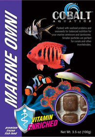 Cobalt Frozen Marine Omni Cubes - Bay Bridge Aquarium and Pet