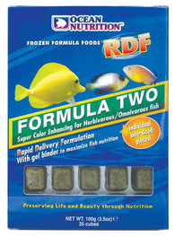 Ocean Nutrition Frozen RDF Formula Two Cubes