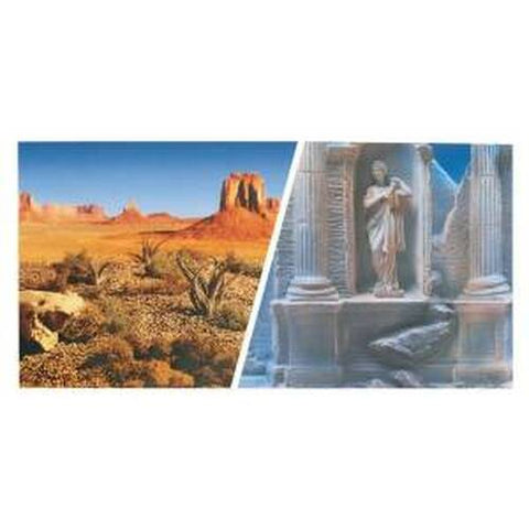 3-D Greek Ruins/Ariz Desert 12