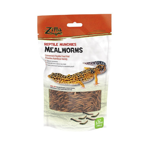 Zilla Reptile Munchies Mealworm - Bay Bridge Aquarium and Pet