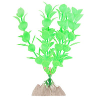GloFish Fluorescent Green Plastic Plant