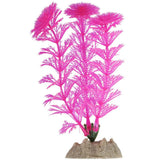 GloFish Flourescent Pink Plastic Plant