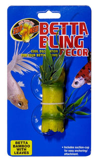 Zoo Med Betta Bling Bamboo With Leaves