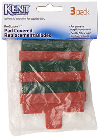 Kent Marine ProScraper II Pad Covered Replacement Blades - Bay Bridge Aquarium and Pet