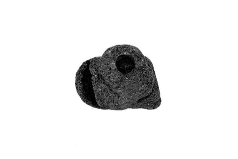Black Lava Stone Mound (1 piece)