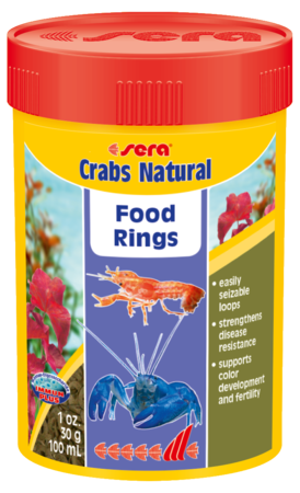 Sera Crabs Natural Food Rings