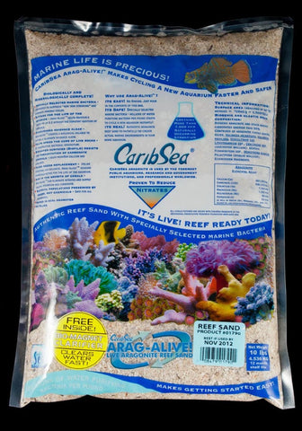 CaribSea Arag-Alive Special Grade Reef Sand 10 lb