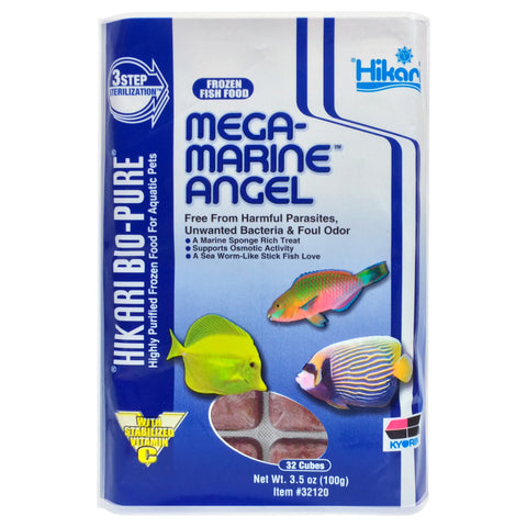 Hikari USA Mega-Marine Angel Frozen Fish Food