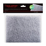 Aquatop 2-in-1 Phosphate & Nitrate Removing Filter Pads, 18"x10"
