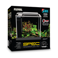 Fluval Spec Aquarium Kit 2.6 US Gal (10 L) - Black