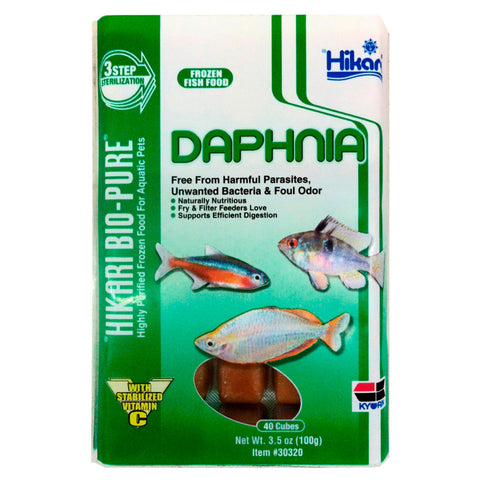 Hikari USA Daphnia Frozen Fish Food