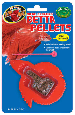 Zoo Med Micro Floating Betta Pellet Fish Food