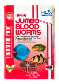 Hikari Frozen Jumbo Bloodworms Fish Food